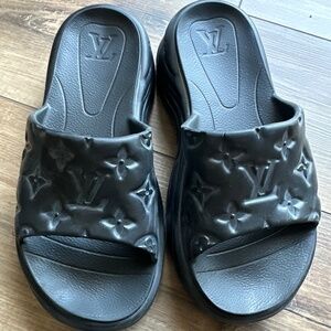 Louis Vuitton Rubber  Slides